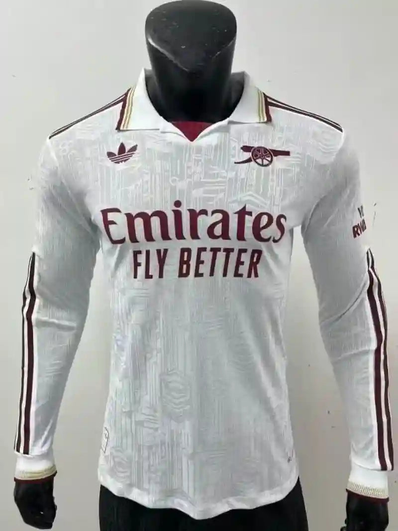25/26 Arsenal Long Sleeve Third Kit Player Version