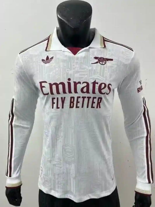 25/26 Arsenal Long Sleeve Third Kit Player Version