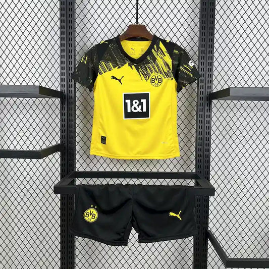 25/26 Dortmund Kids Home Kit Stadium Version