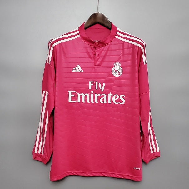 R. Madrid 14/15 Away Long Sleeve Retro Club Jersey