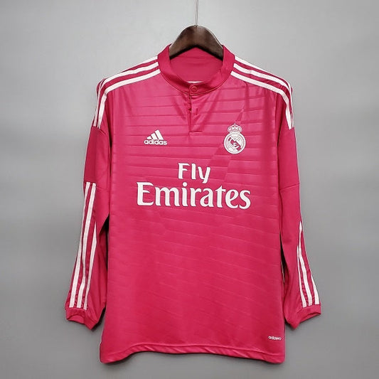 R. Madrid 14/15 Away Long Sleeve Retro Club Jersey