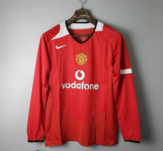 Man. Utd Home 04/06 Long Sleeve Kit