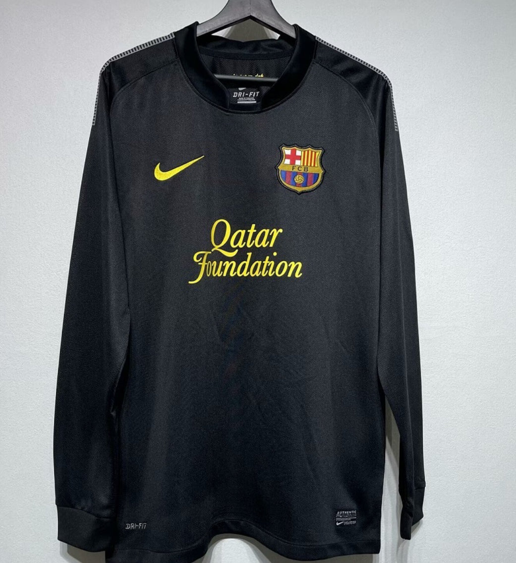 Barça Away 11/12 Long Sleeve Kit