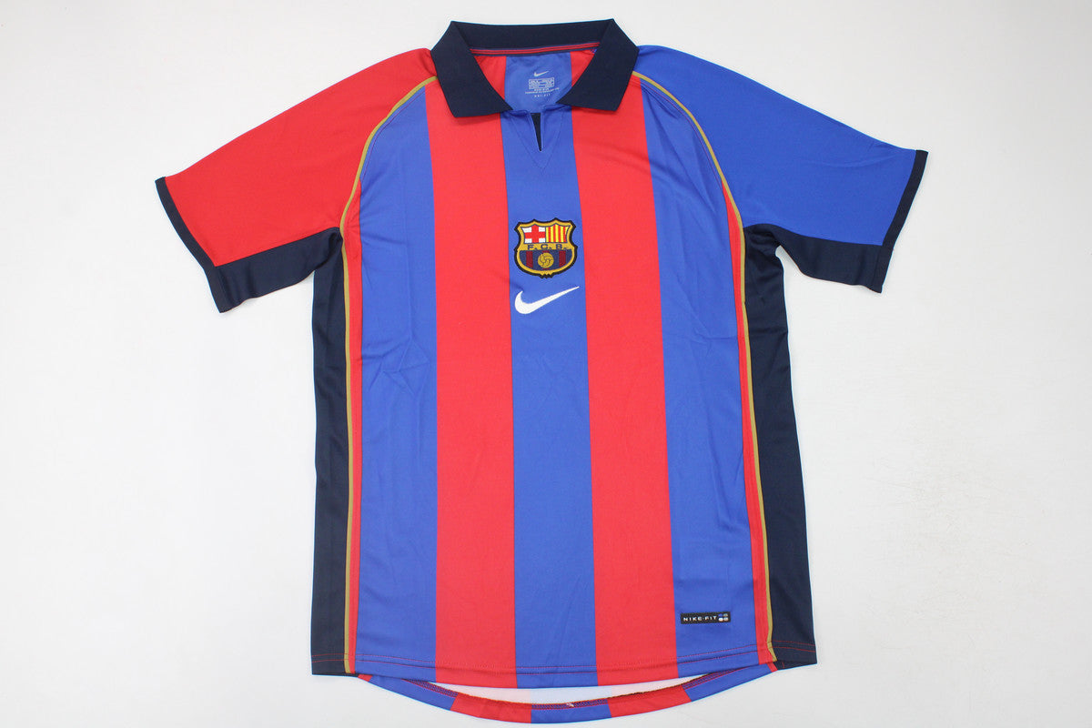 Barça 01/02 Home Retro Club Jersey