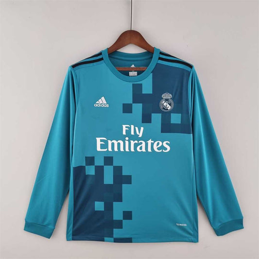 R. Madrid 17/18 3rd Long Sleeve Retro Club Jersey