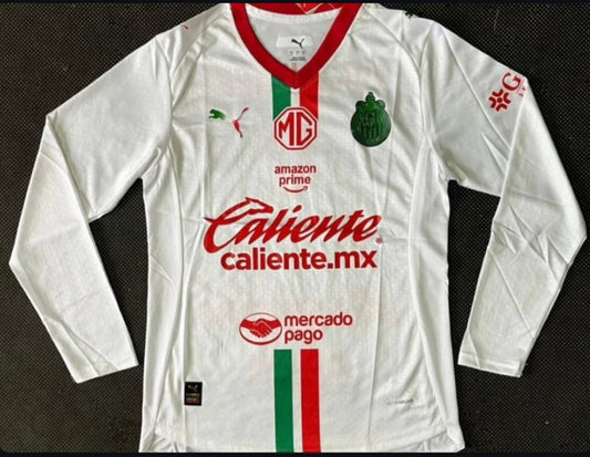 25/26 Chivas Long Sleeve Away Kit Stadium Version