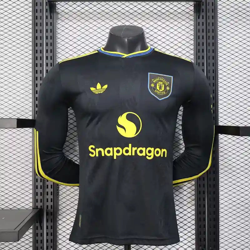 25/26 Man. Utd. Long Sleeve Third Kit Player Version