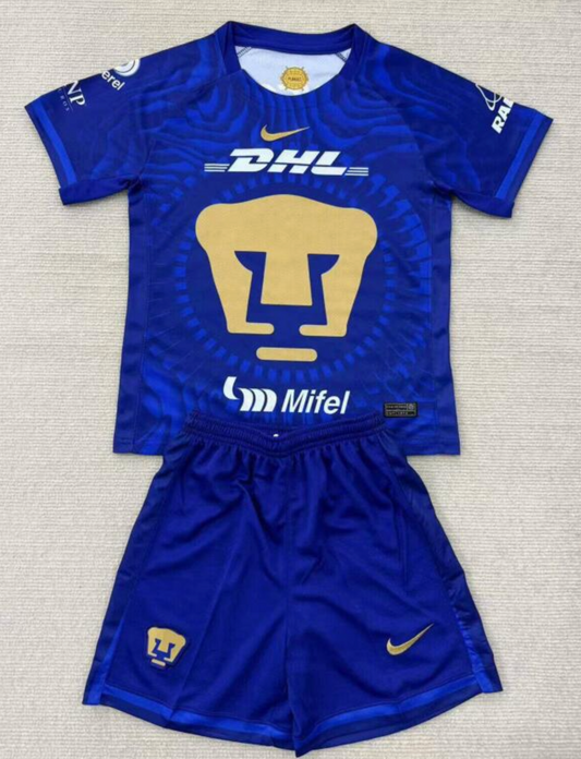 25/26 Pumas Kids Away Kit Stadium Version
