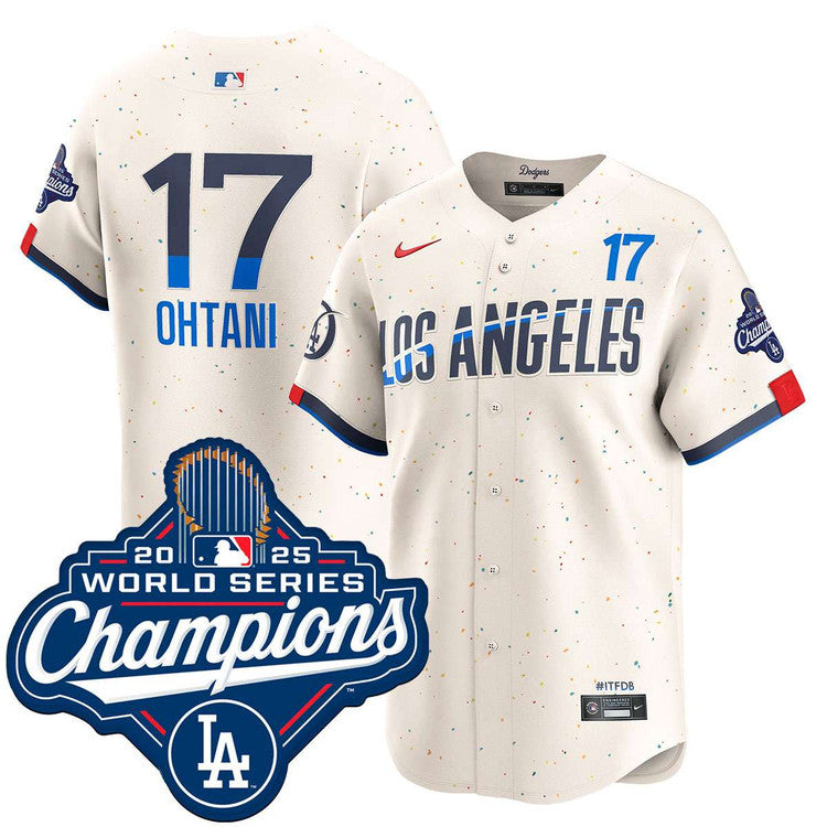 Los Angeles Dodgers City Connect 2025 World Series Champions Limited Jersey by NIKE®