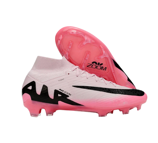 Nike Air Zoom Mercurial Superfly 9 Elite FG Firm Ground Soccer Cleats - Pink/Black