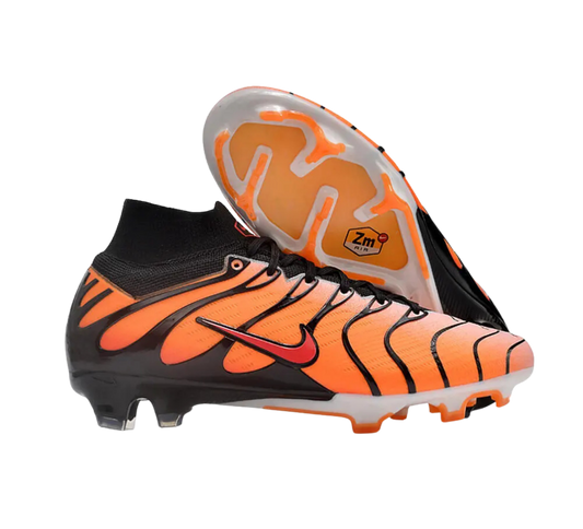 Nike Air Zoom Mercurial Superfly 9 Elite FG Firm Ground Soccer Cleats - Orange/Black/Red