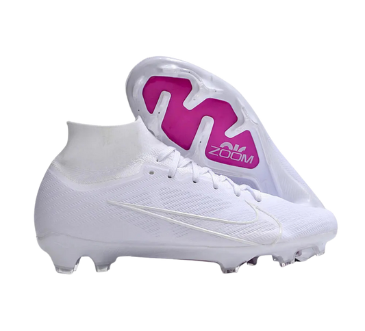 Nike Air Zoom Mercurial Superfly 9 Elite Change Color In Sunlight FG Firm Ground Soccer Cleats - White/Purple