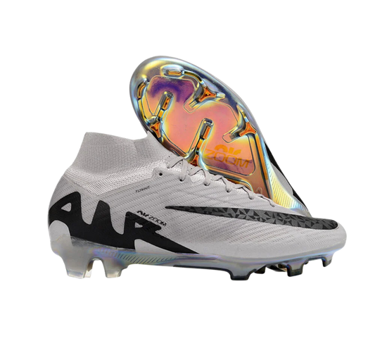 Nike Air Zoom Mercurial Superfly 9 Elite FG Firm Ground Soccer Cleats - Purple/Black/Gold
