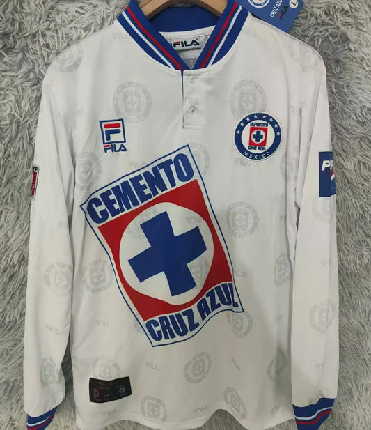 Cruz Azul Home 97/98 Long Sleeve Away Retro Jersey