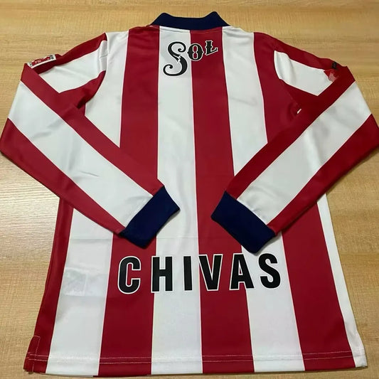 Chivas Home 96/97 Long Sleeve Home Retro Jersey