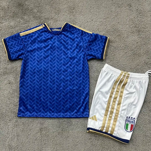 2026 Italy Kids Home Kit Stadium Version