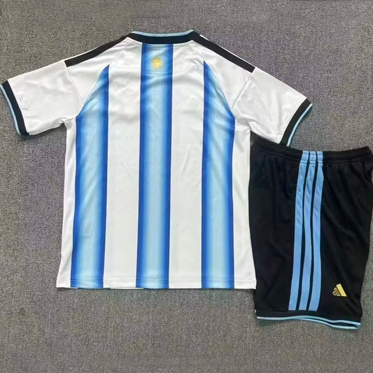2026 Argentina Kids Home Kit Stadium Version
