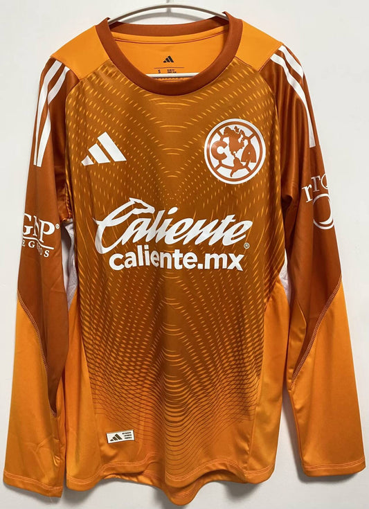 25/26 America Long Sleeve Goalkeeper Kit Stadium Version