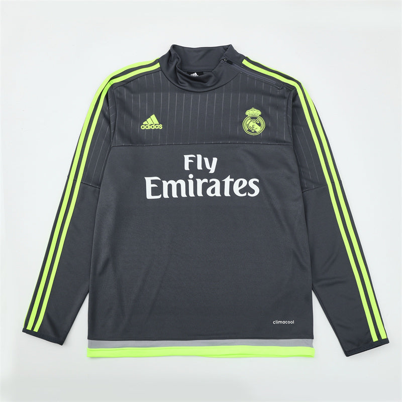 Real Madrid 2015/16 Tracksuit (Grey)