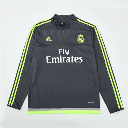 Real Madrid 2015/16 Tracksuit (Grey)