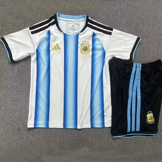 2026 Argentina Kids Home Kit Stadium Version