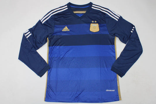 Argentina 2014 Away Retro Long Sleeve Jersey