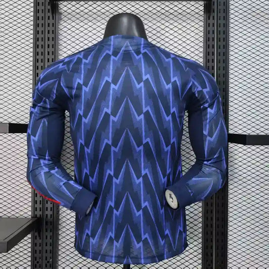 25/26 Arsenal Long Sleeve Away Kit Player Version